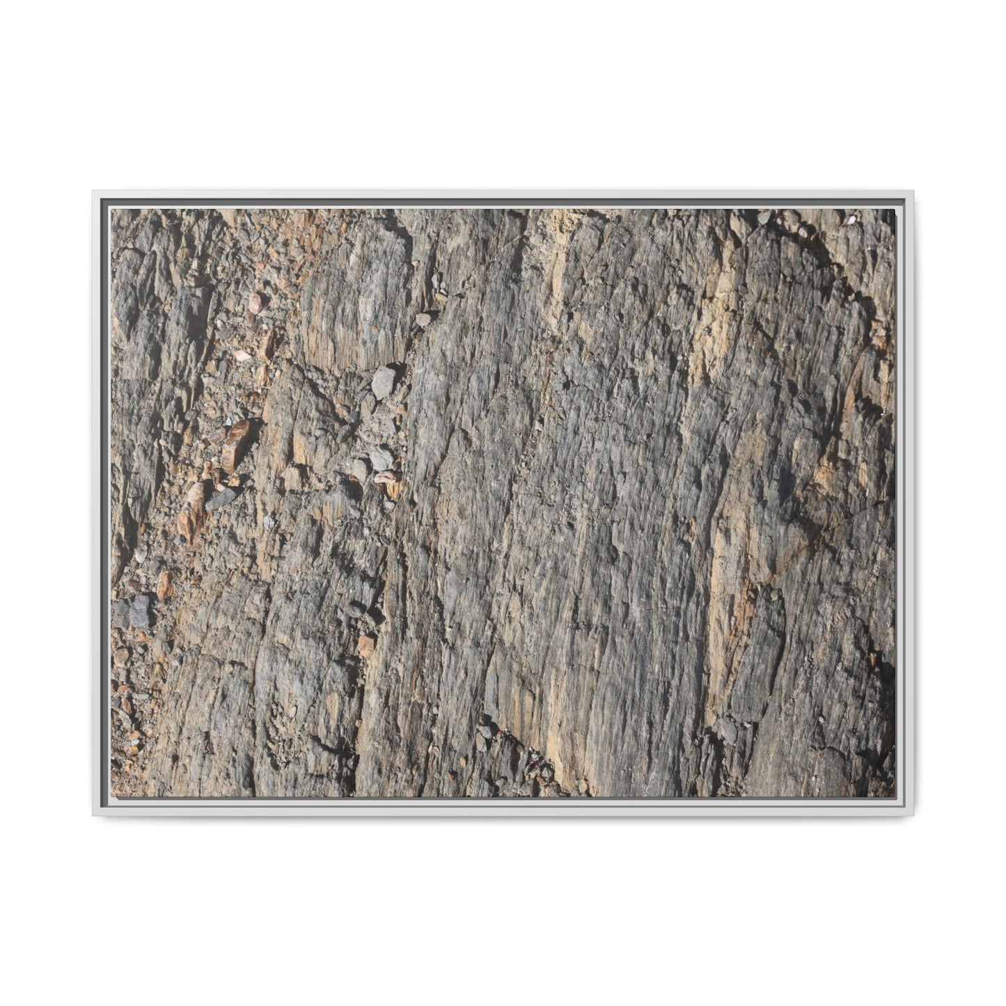 Textured Earth - Unique Stretched Canvas Wall Art