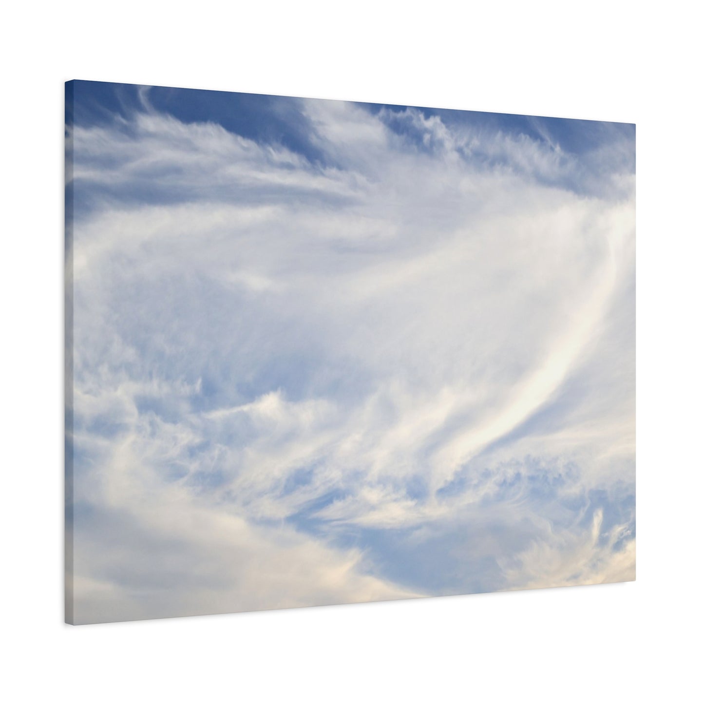 Whispers of Celestial Breath - Unique Frameless Canvas Wall Art
