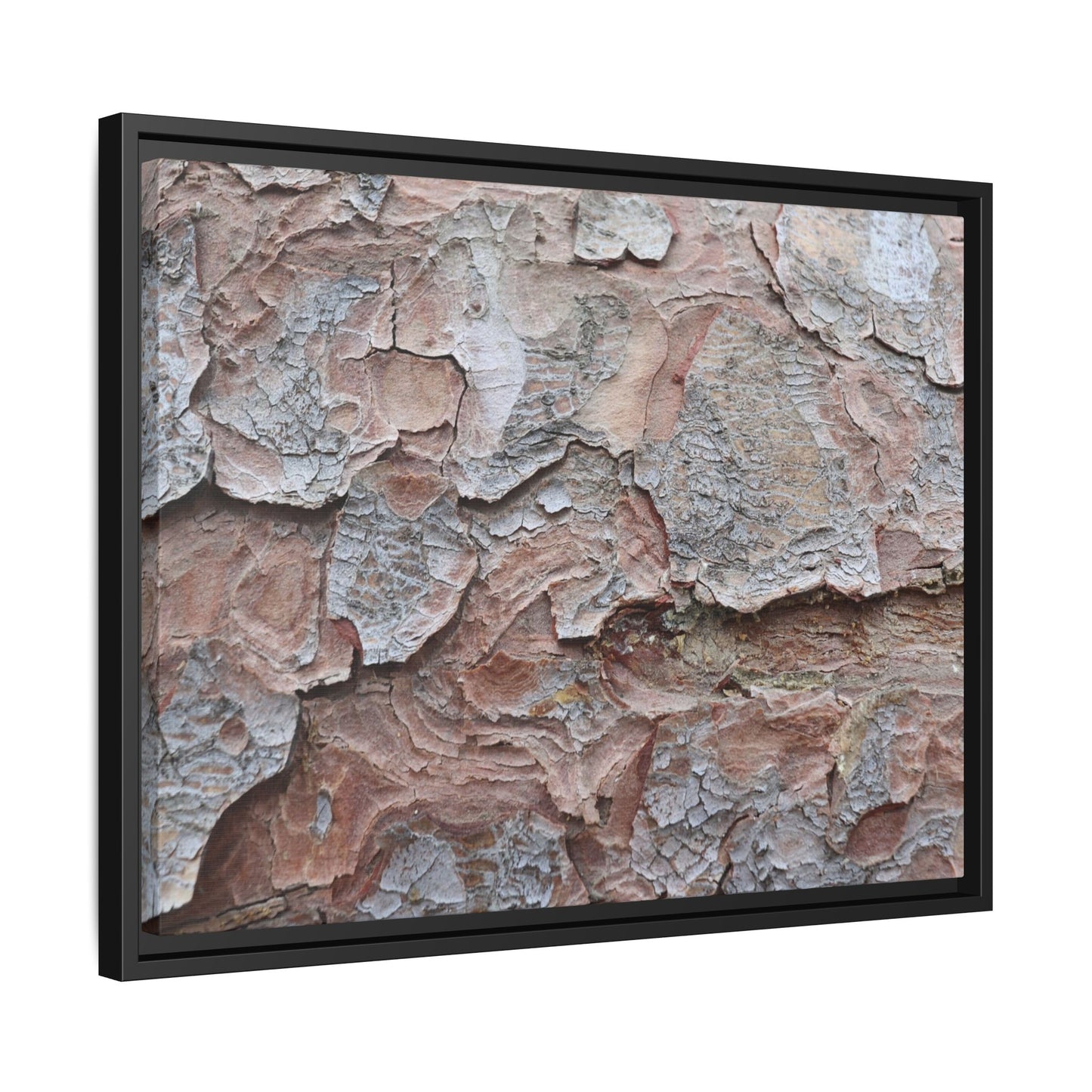 Flaking Serenity - Unique Stretched Canvas Wall Art