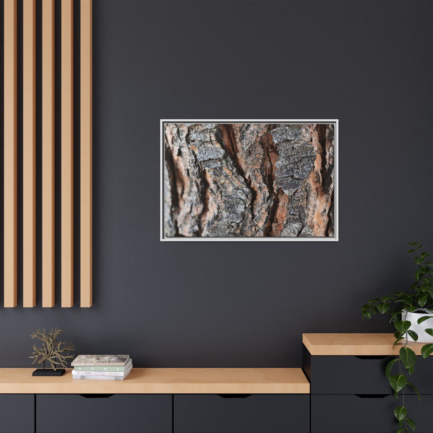 Fractured Nature - Unique Stretched Canvas Wall Art