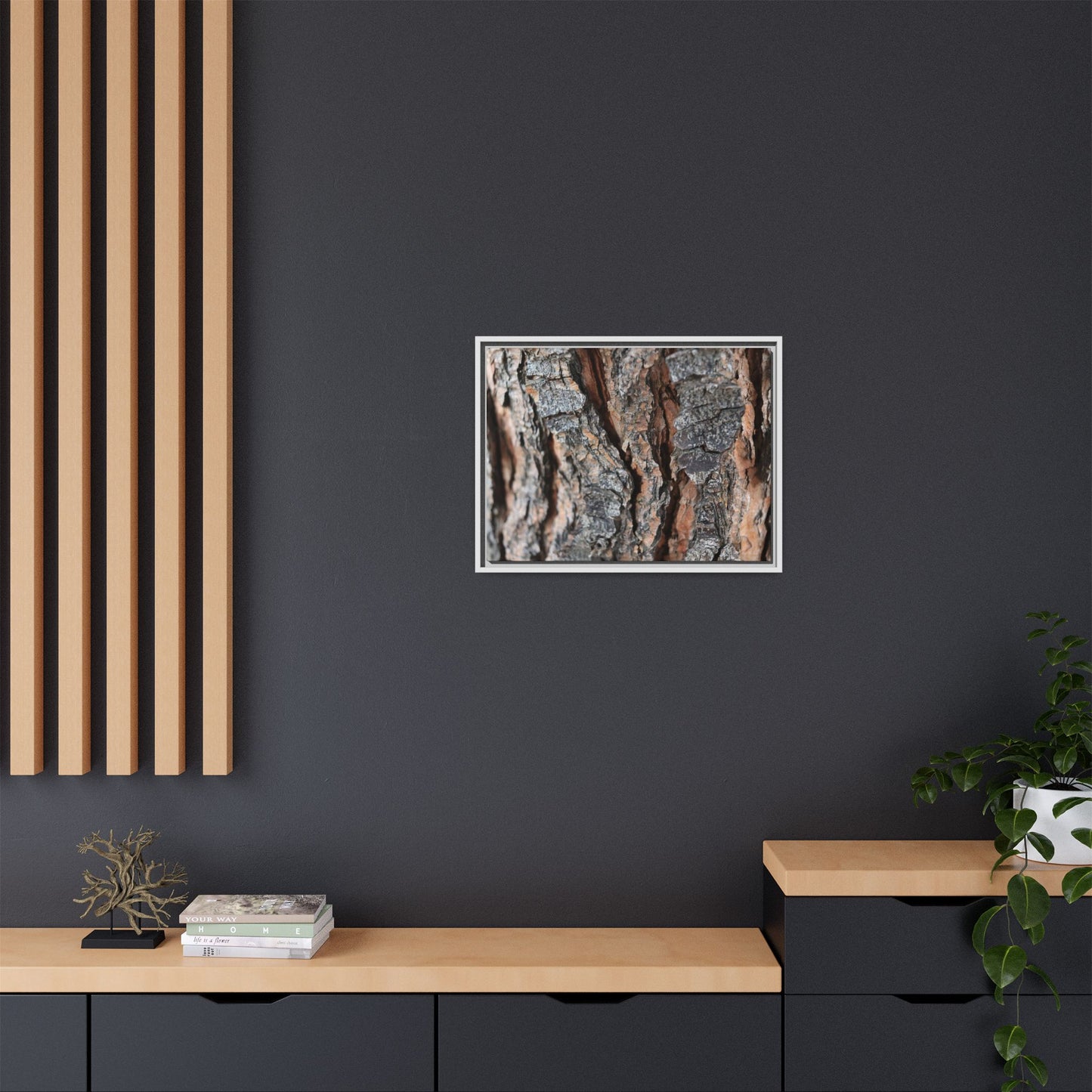 Fractured Nature - Unique Stretched Canvas Wall Art