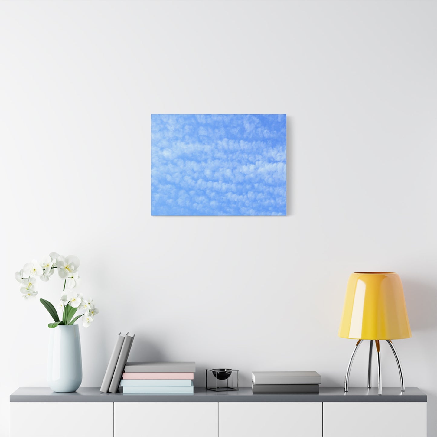 Clouded Reverie - Unique Frameless Canvas Wall Art