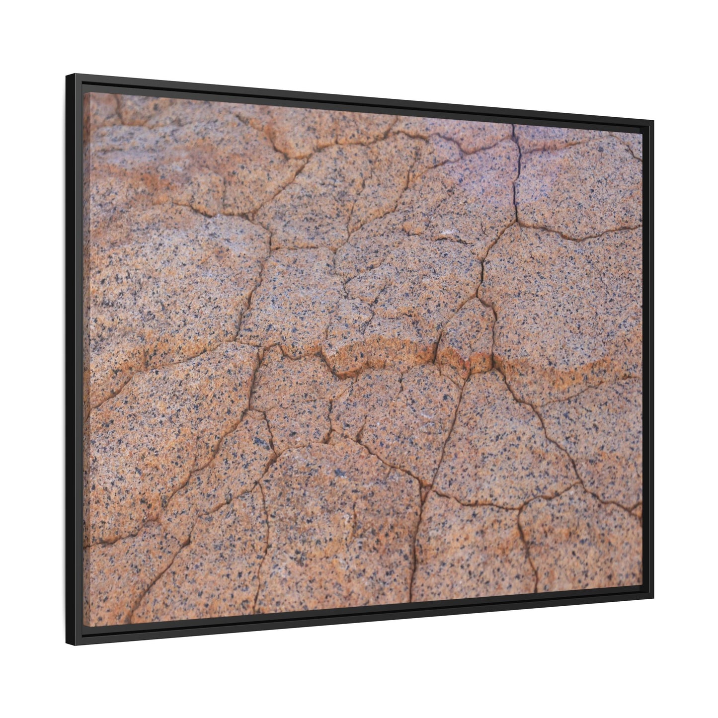 Fragmented Earth - Unique Stretched Canvas Wall Art