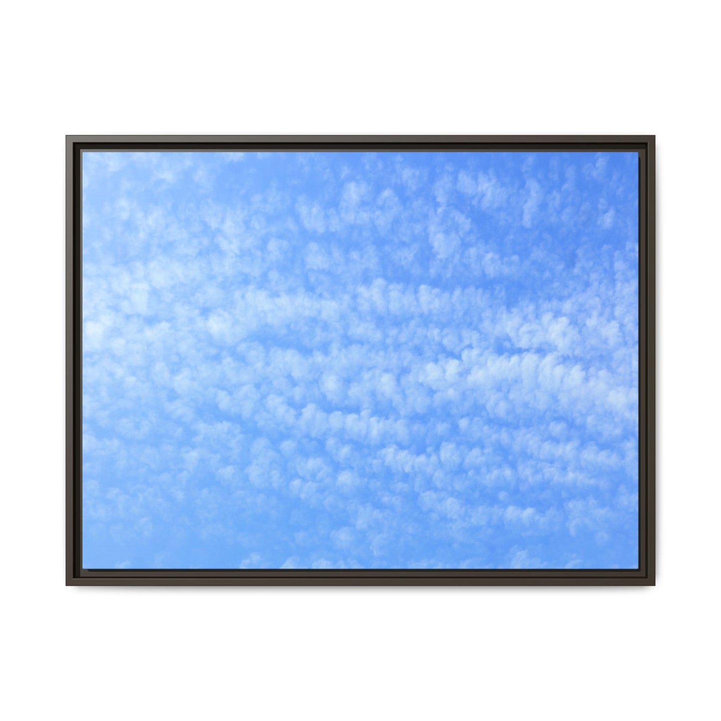 Wispy Blue Dreams - Unique Stretched Canvas Wall Art