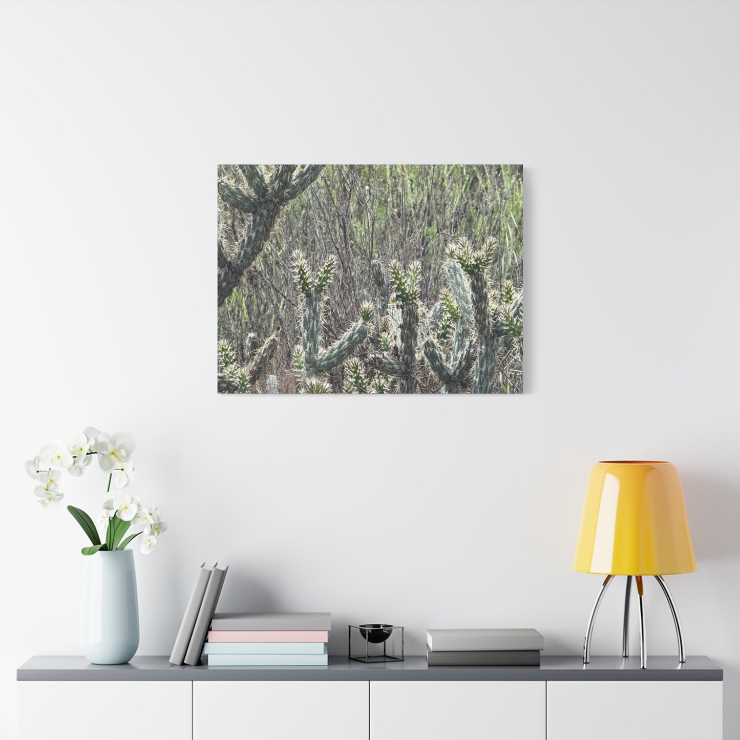 Spiny Sentinels - Unique Frameless Canvas Wall Art