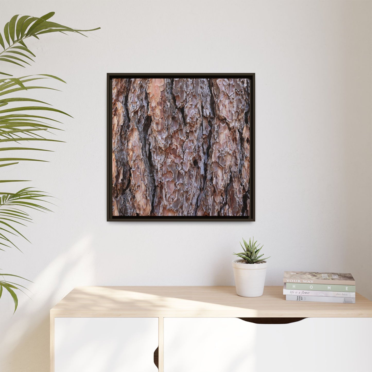 Layered Textures - Unique Stretched Canvas Wall Art