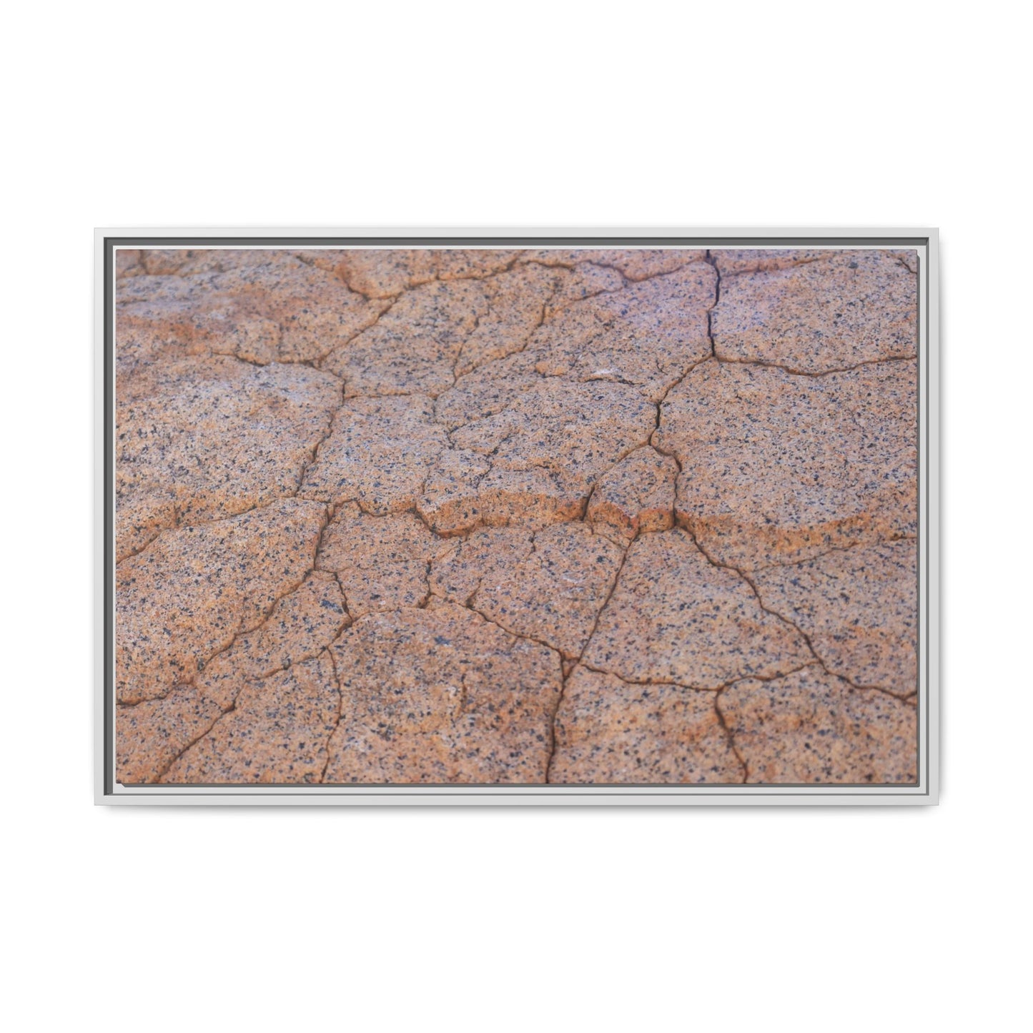 Fragmented Earth - Unique Stretched Canvas Wall Art