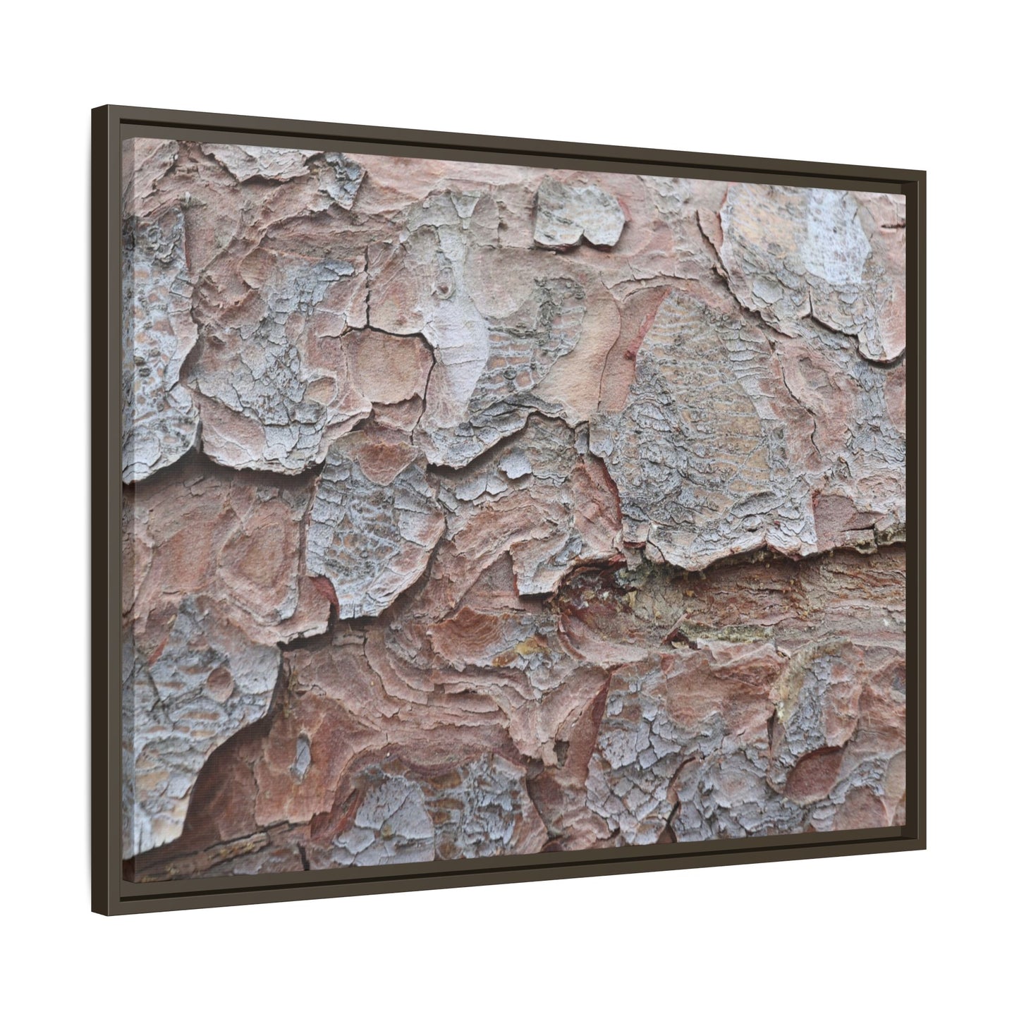 Flaking Serenity - Unique Stretched Canvas Wall Art