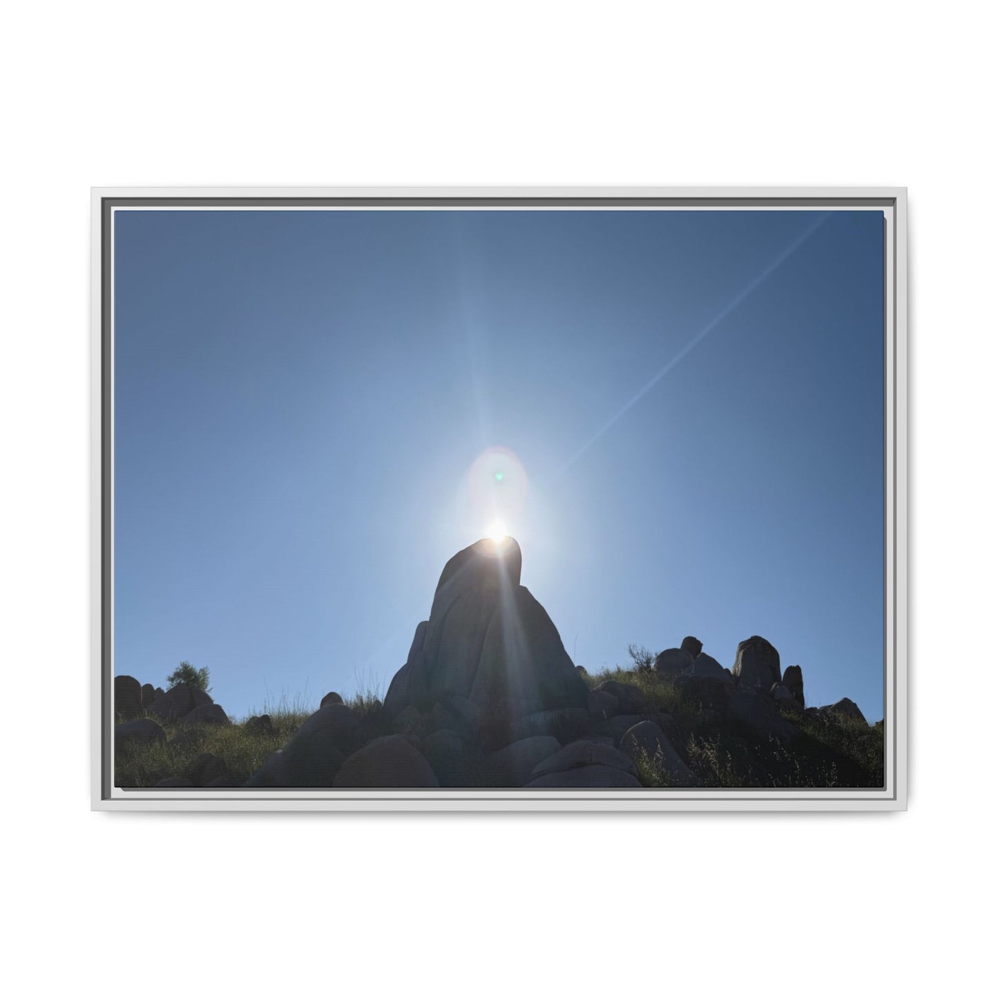 Sunburst - Unique Stretched Canvas Wall Art