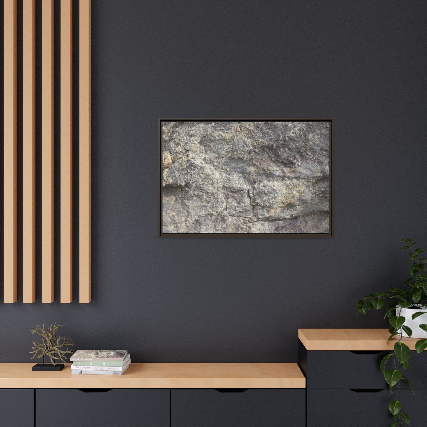 Earthen Textures - Unique Stretched Canvas Wall Art
