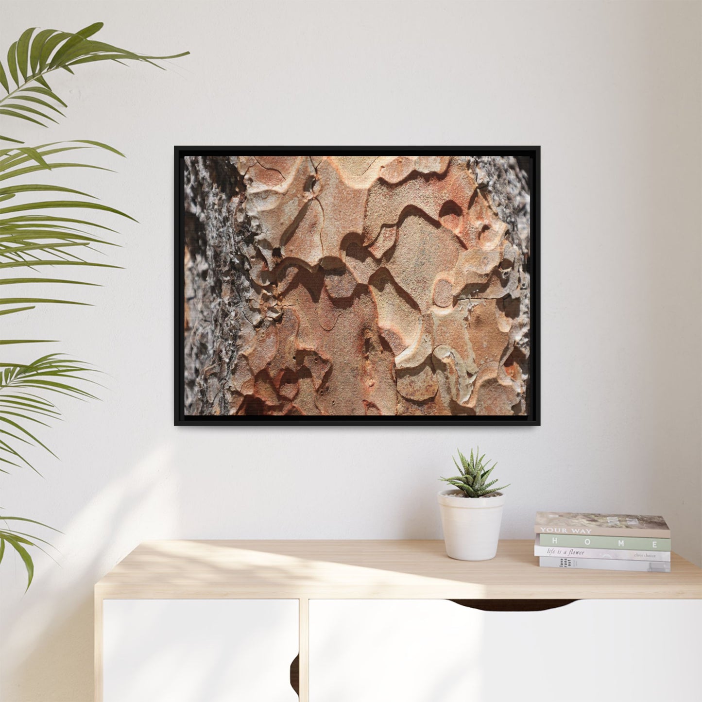 Rust and Stone - Unique Stretched Canvas Wall Art