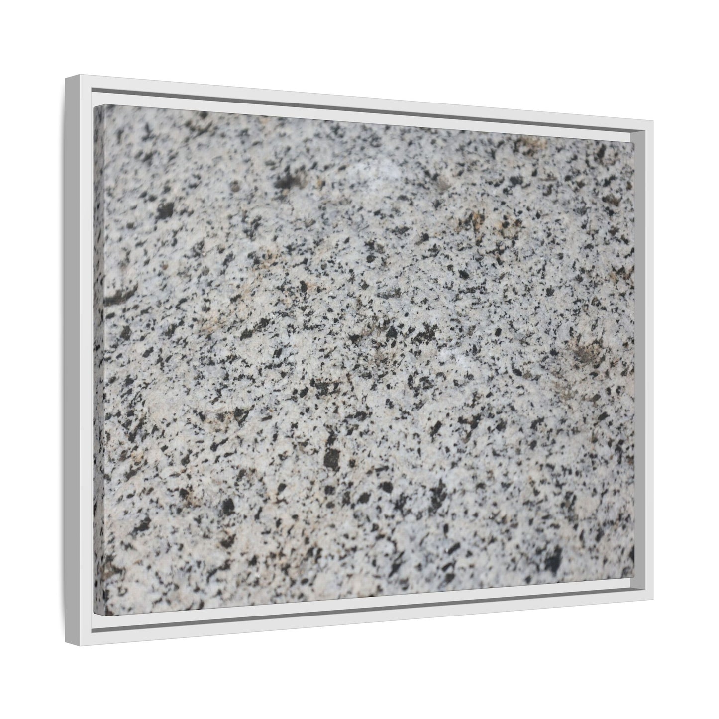 Monochrome Mosaic - Unique Stretched Canvas Wall Art