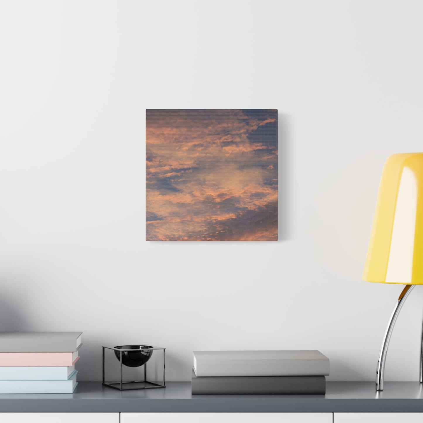 Sunset's Whispers - Unique Frameless Canvas Wall Art