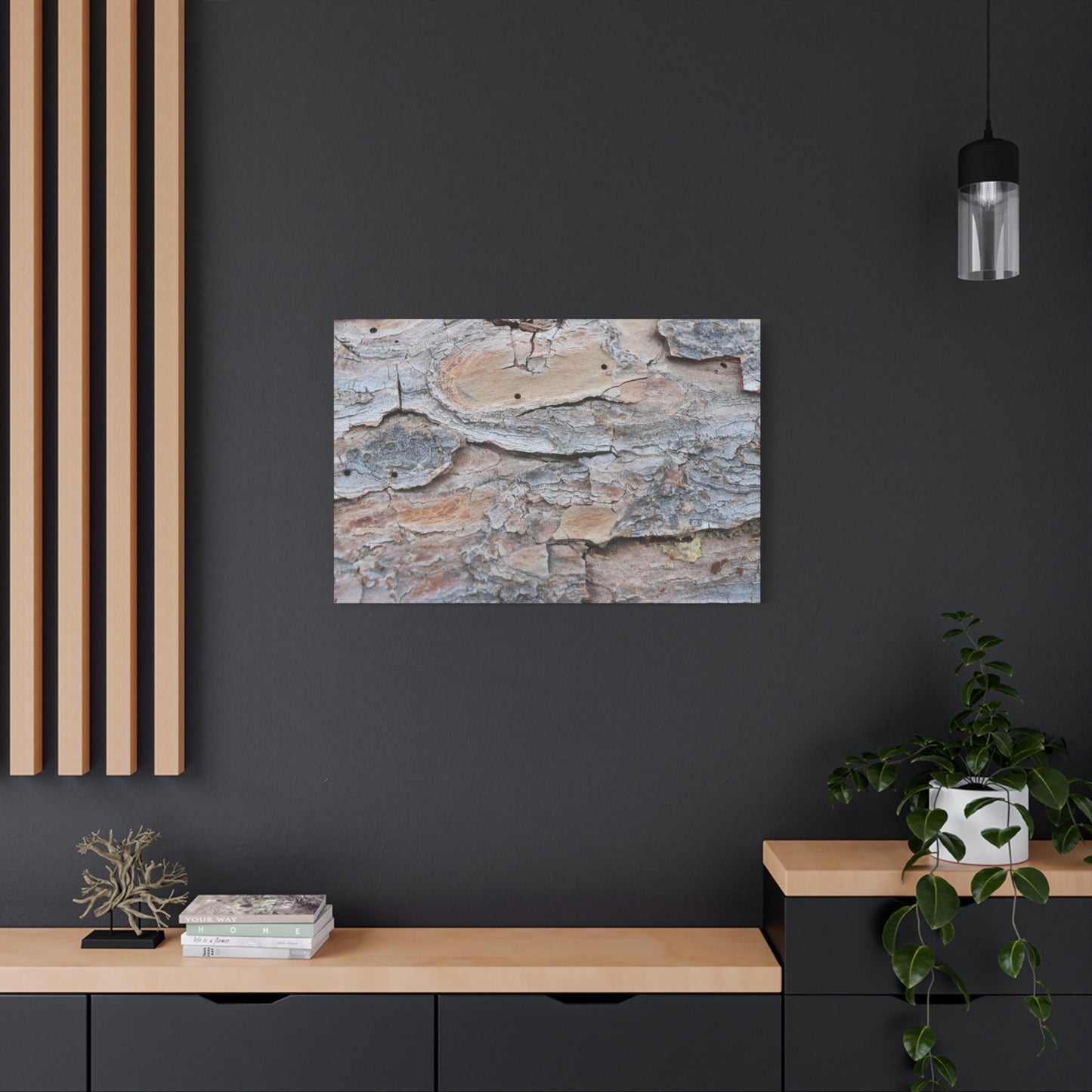 Textural Geology - Unique Frameless Canvas Wall Art