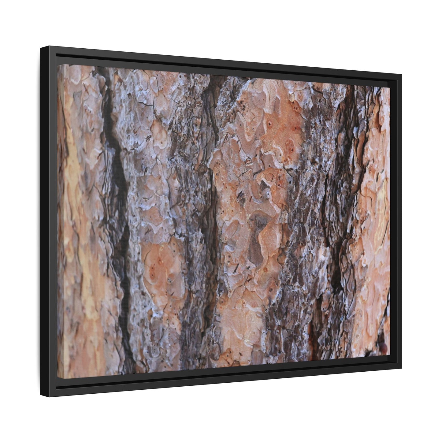 Earthy Embrace - Unique Stretched Canvas Wall Art