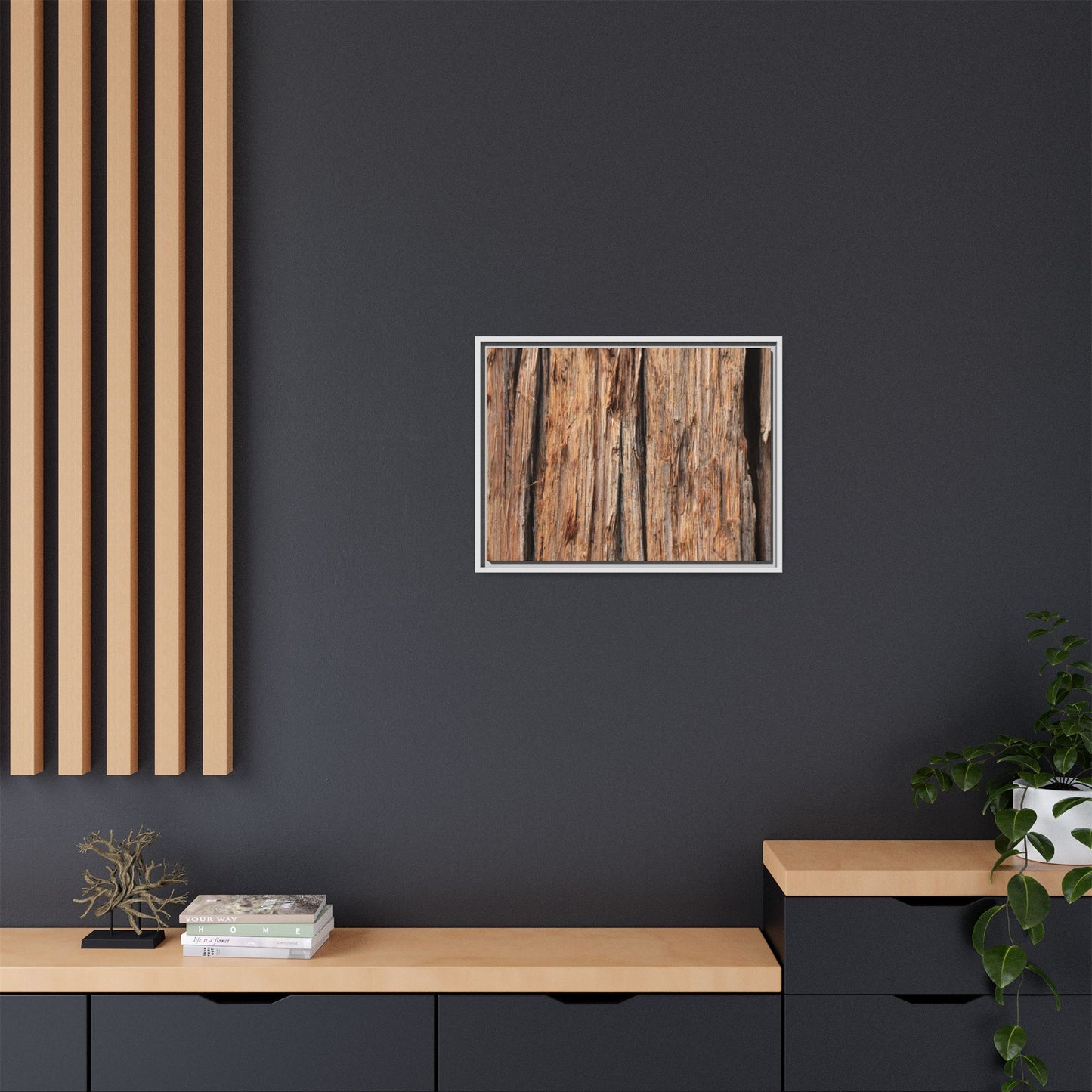 Timber Echoes - Unique Stretched Canvas Wall Art