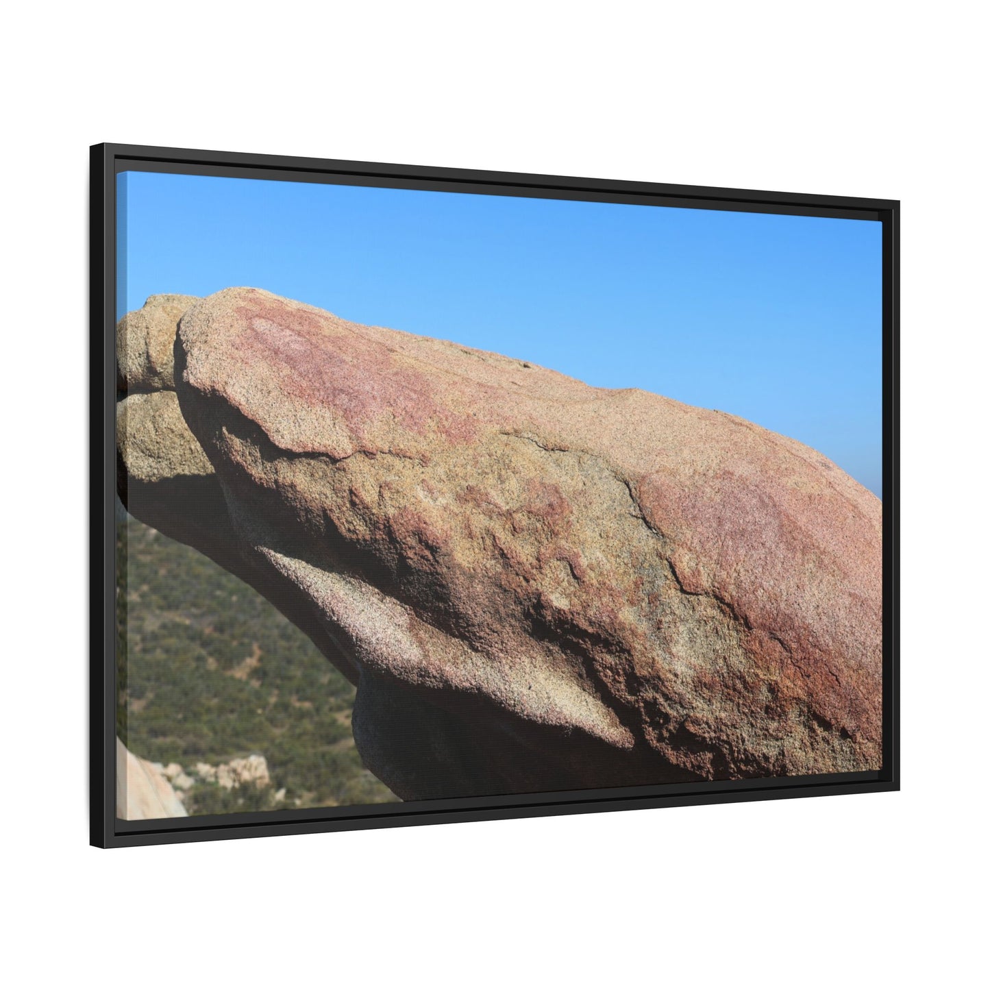 Sleeping Stone - Unique Stretched Canvas Wall Art
