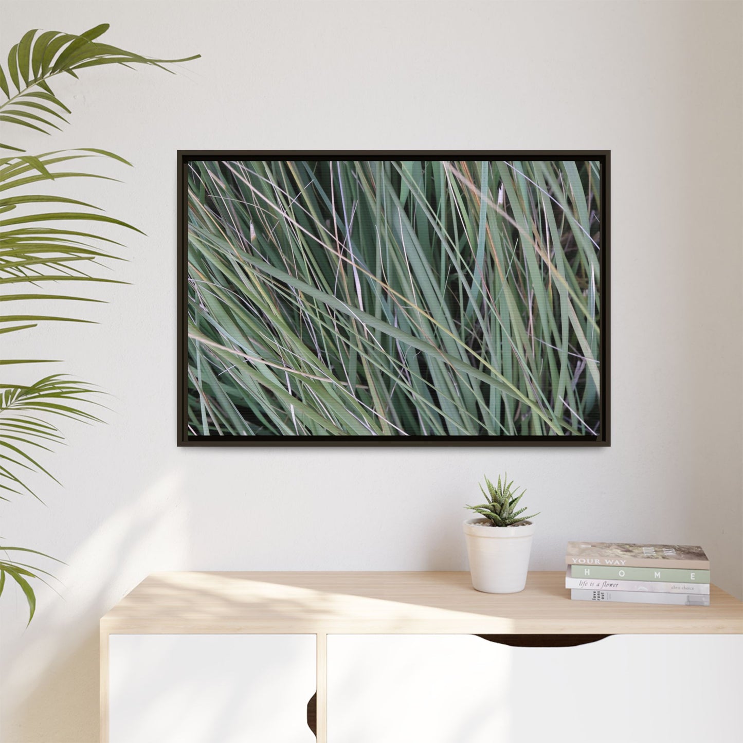 Grassland Symphony - Unique Stretched Canvas Wall Art
