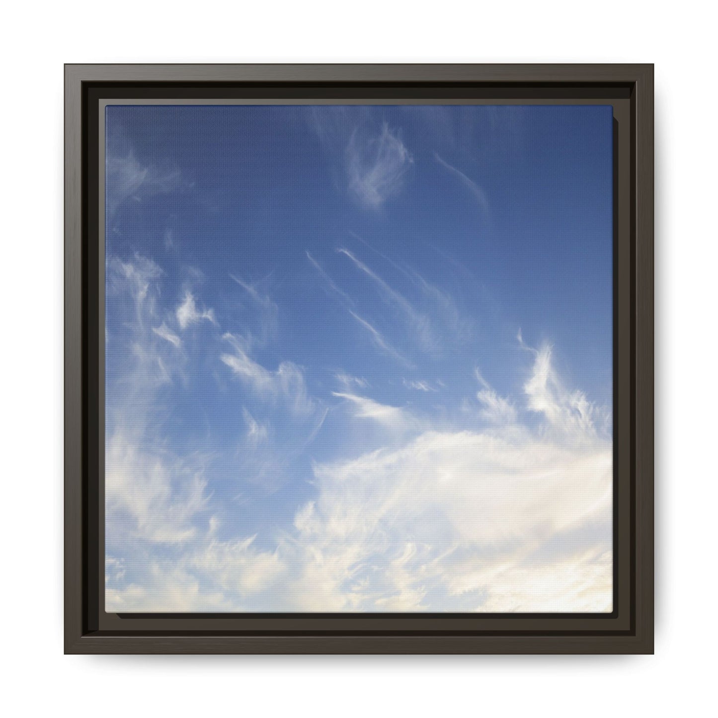Whispers of Sky - Unique Stretched Canvas Wall Art