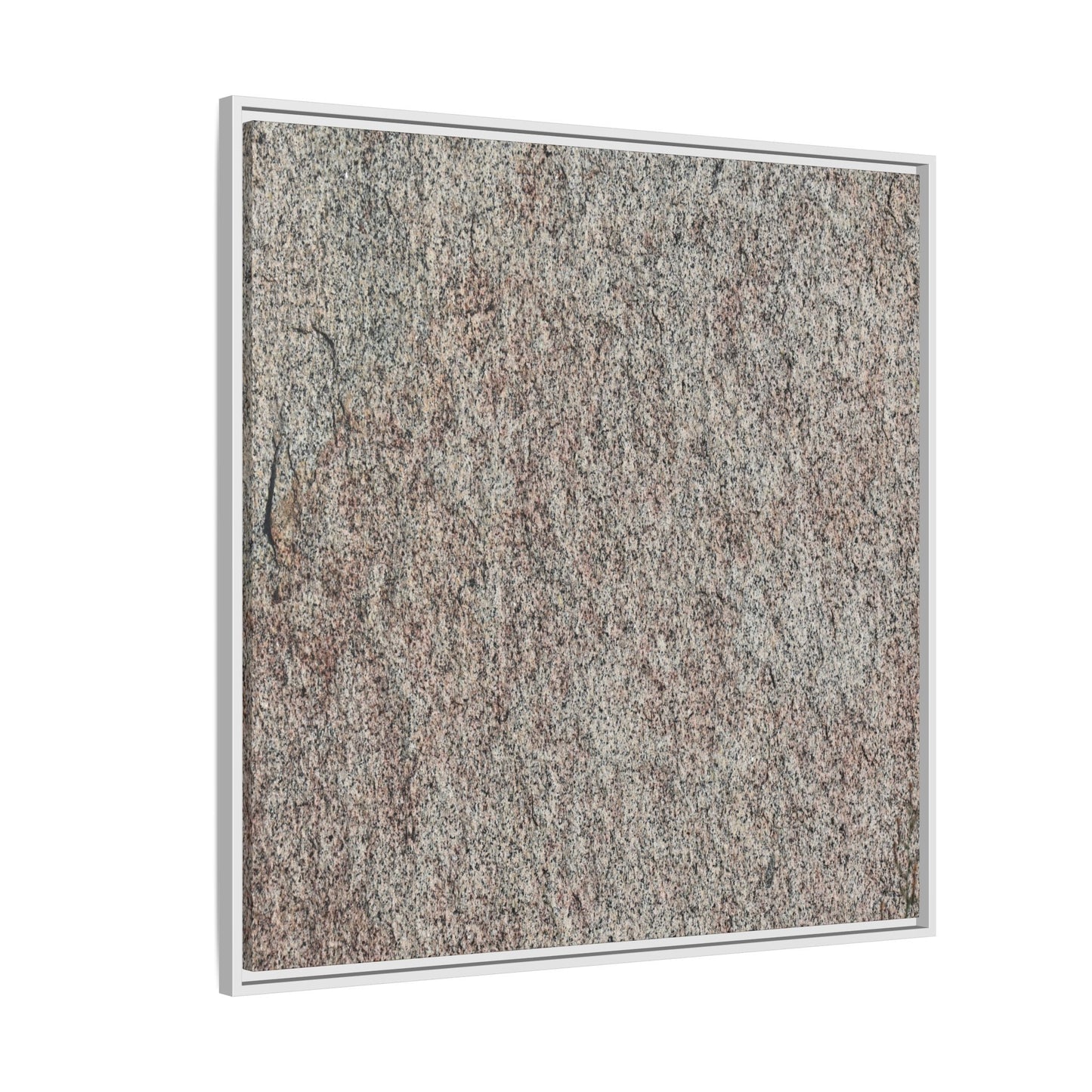 Granular Whispers - Unique Stretched Canvas Wall Art