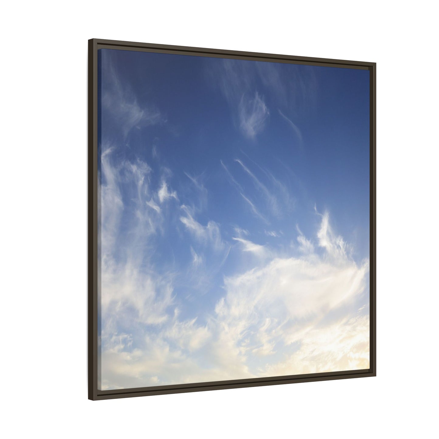 Whispers of Sky - Unique Stretched Canvas Wall Art