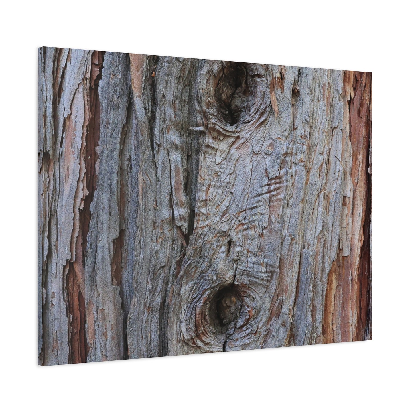 Wooden Memoir - Unique Frameless Canvas Wall Art