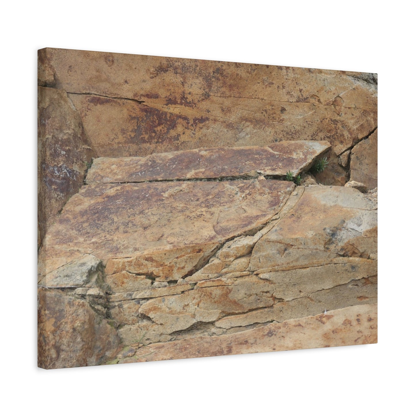 Rocky Terrain - Unique Frameless Canvas Wall Art