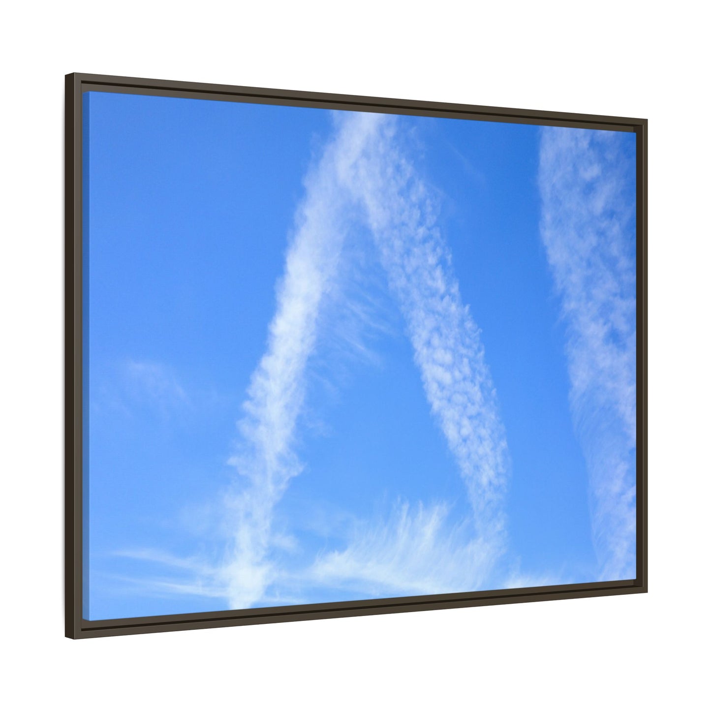 Skyward Whispers - Unique Stretched Canvas Wall Art