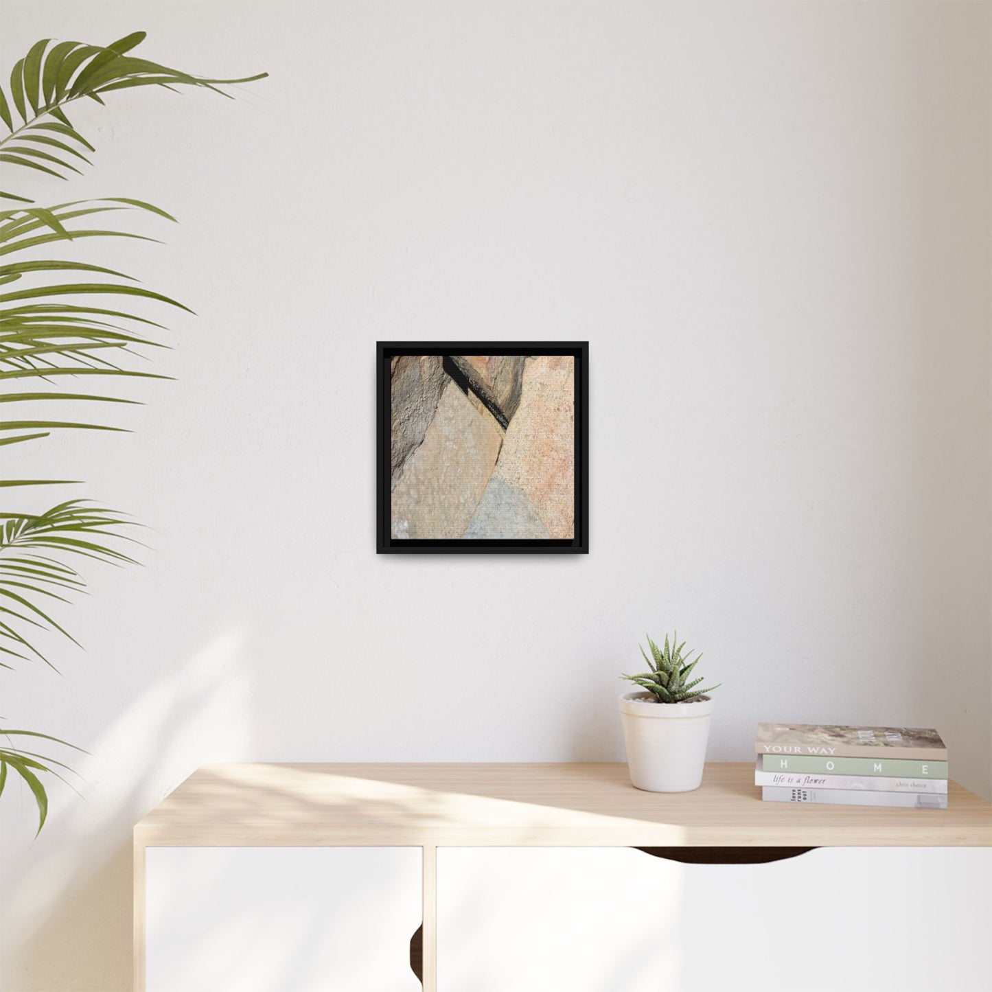 Rock Fragment - Unique Stretched Canvas Wall Art