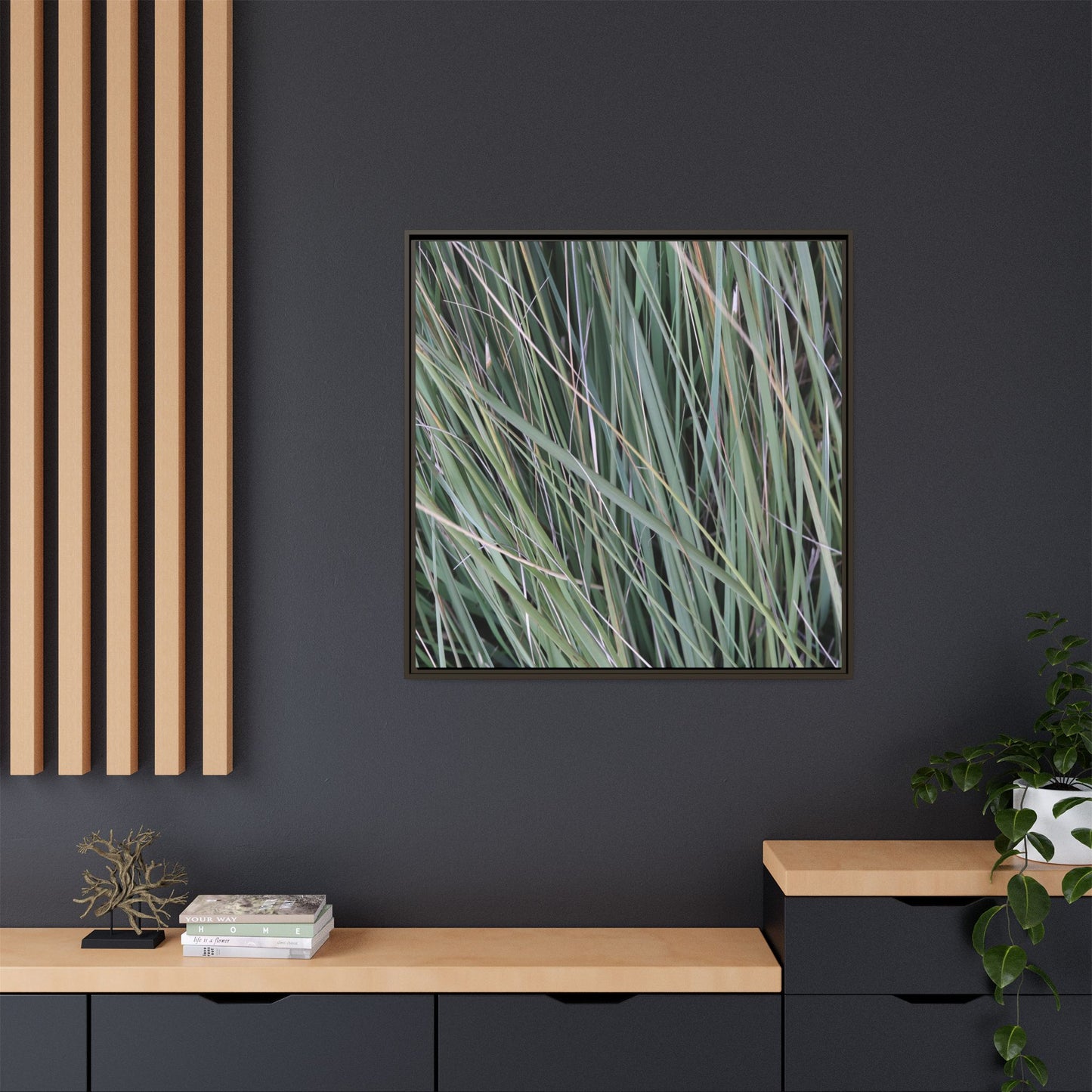 Grassland Symphony - Unique Stretched Canvas Wall Art