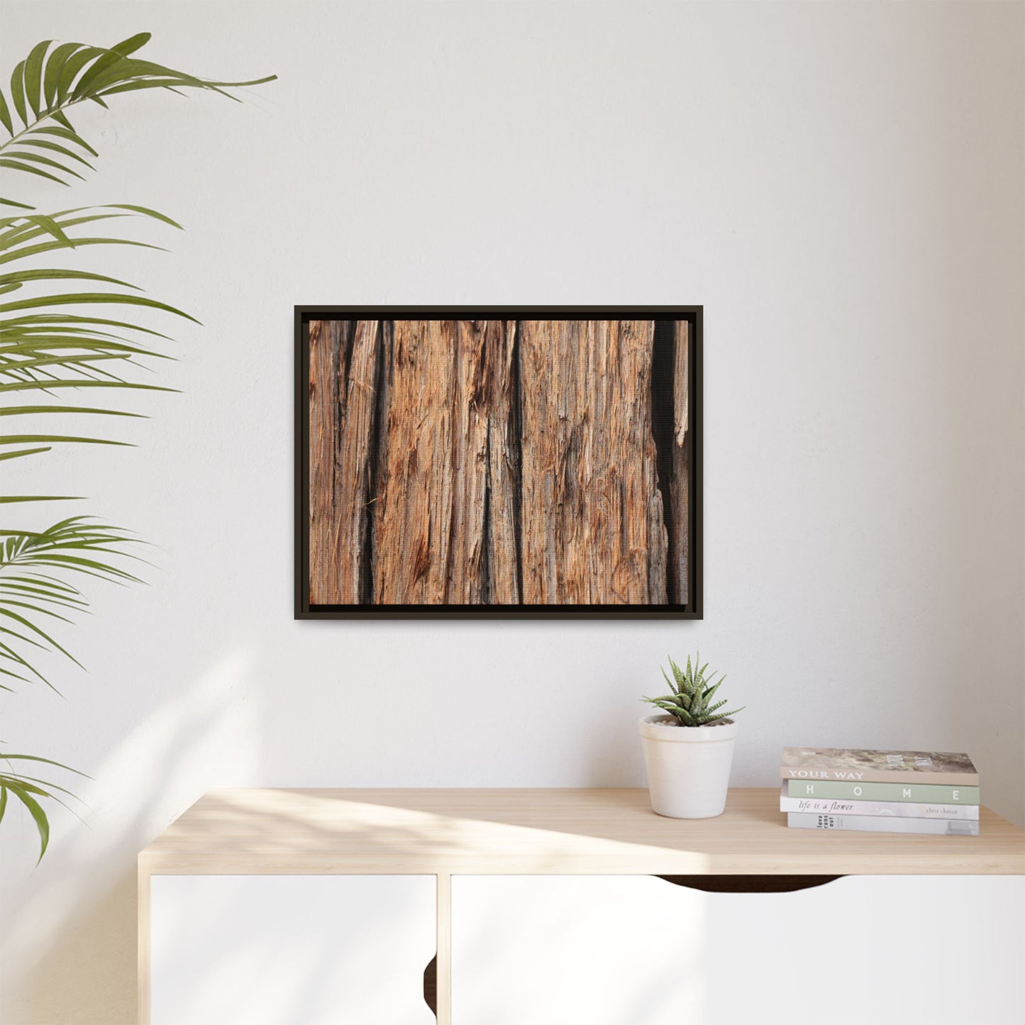 Timber Echoes - Unique Stretched Canvas Wall Art