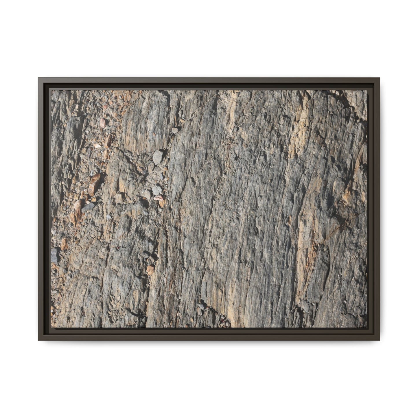 Textured Earth - Unique Stretched Canvas Wall Art