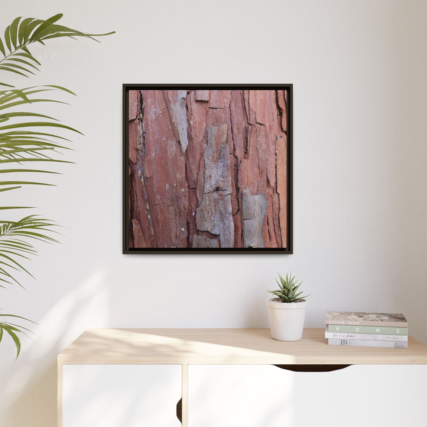 Peeling Bark - Unique Stretched Canvas Wall Art