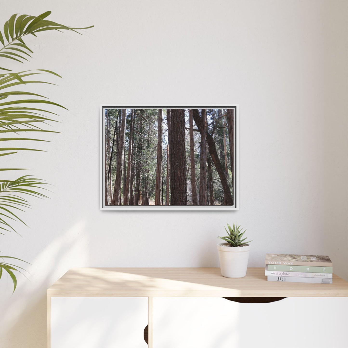 Forest Cathedral - Unique Stretched Canvas Wall Art