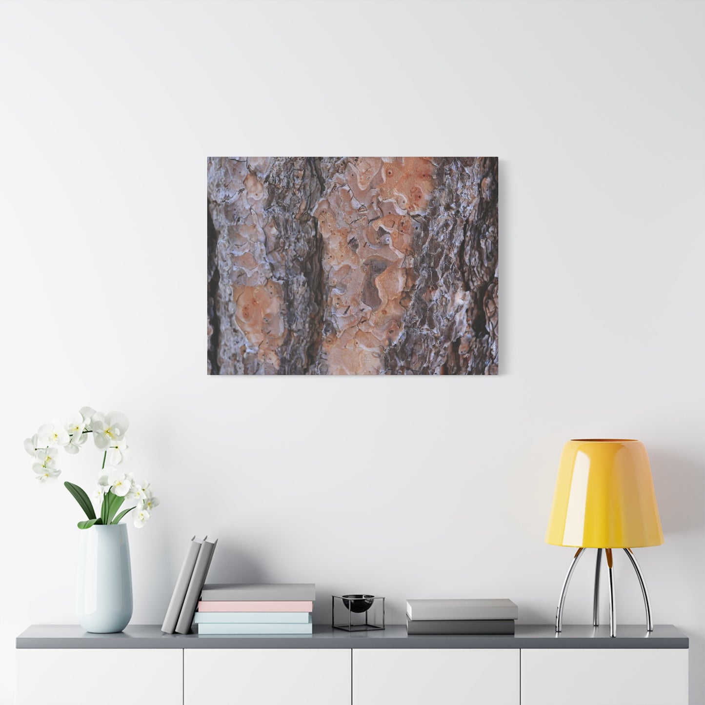 Terracotta Textures - Unique Frameless Canvas Wall Art
