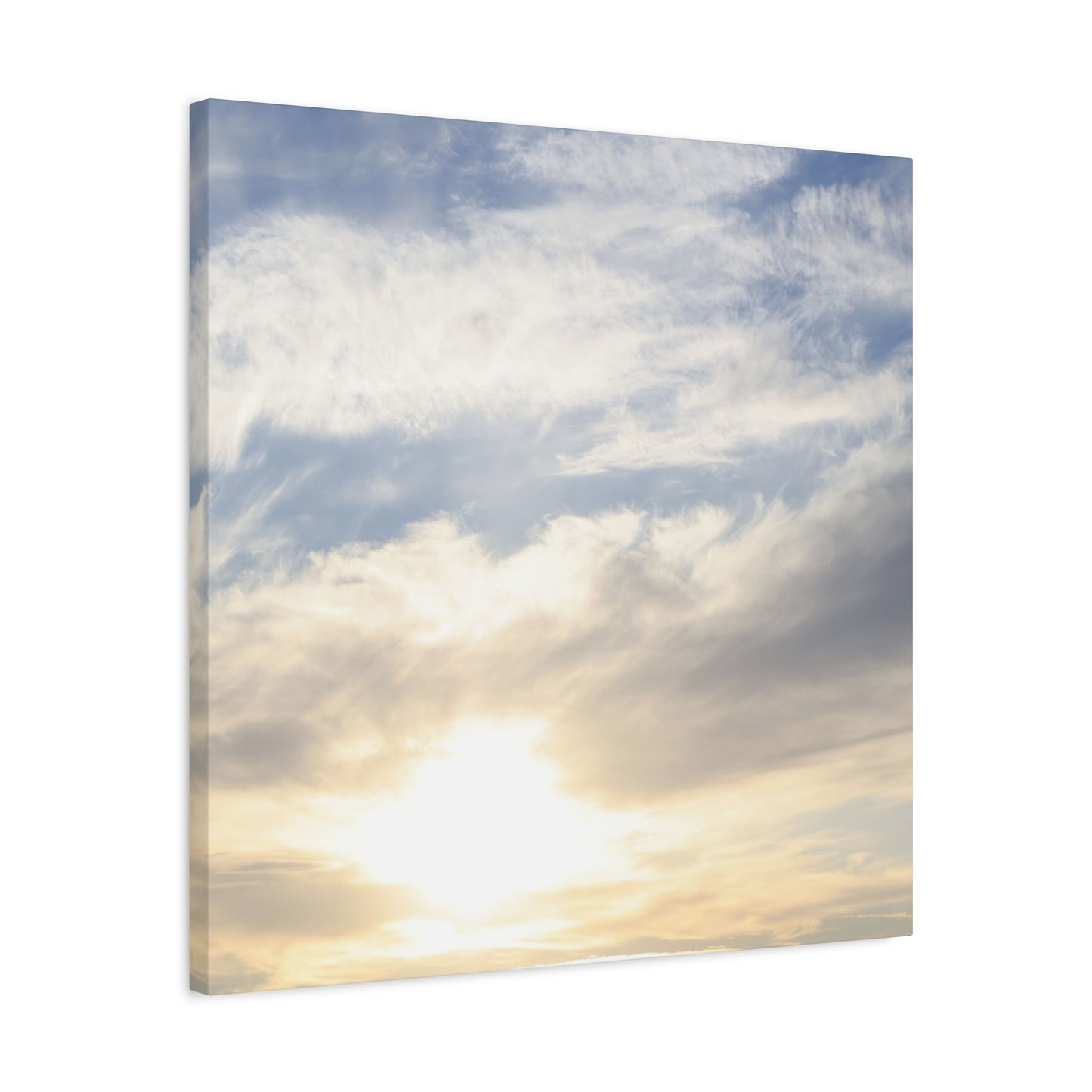 Whispers of Ethereal Light - Unique Frameless Canvas Wall Art