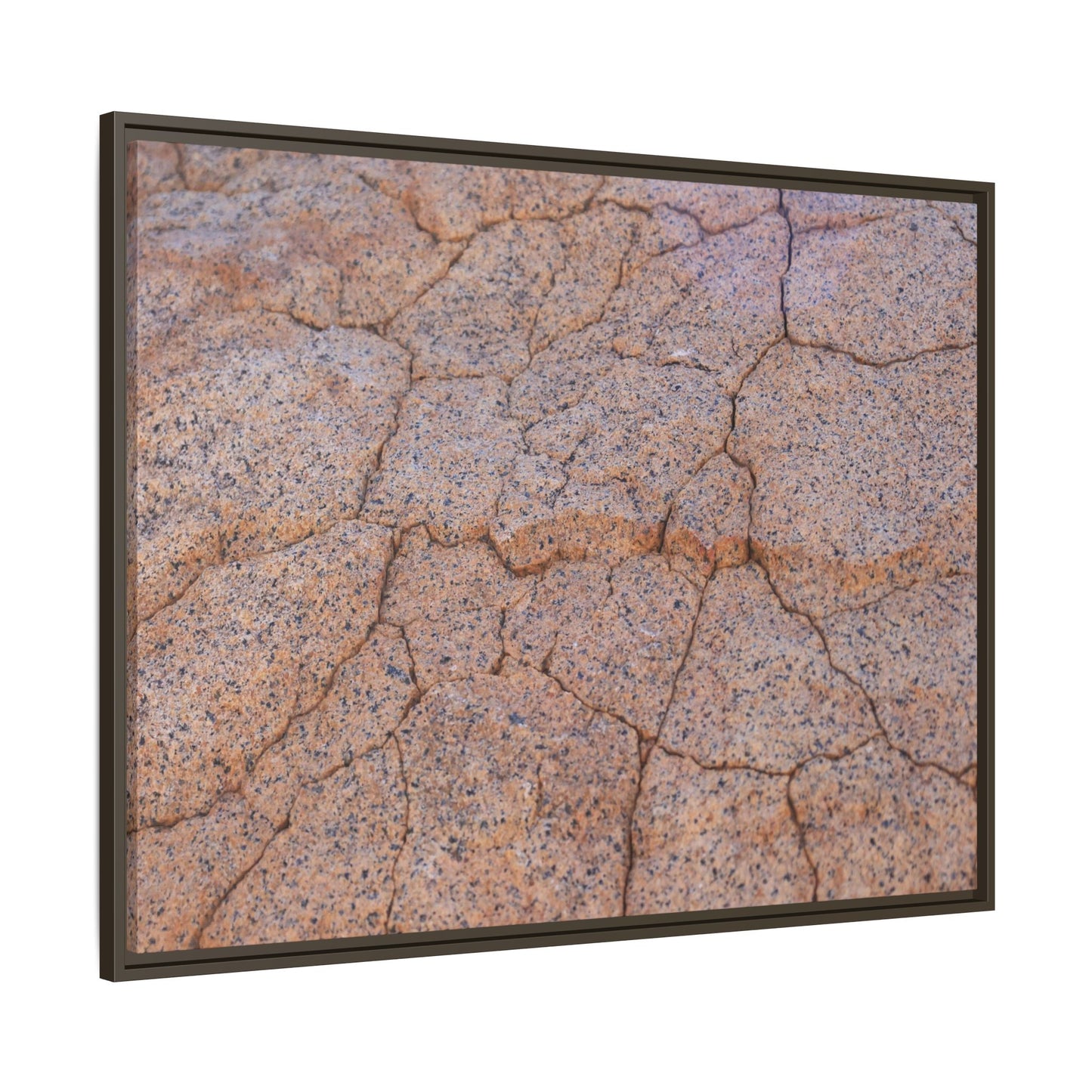 Fragmented Earth - Unique Stretched Canvas Wall Art