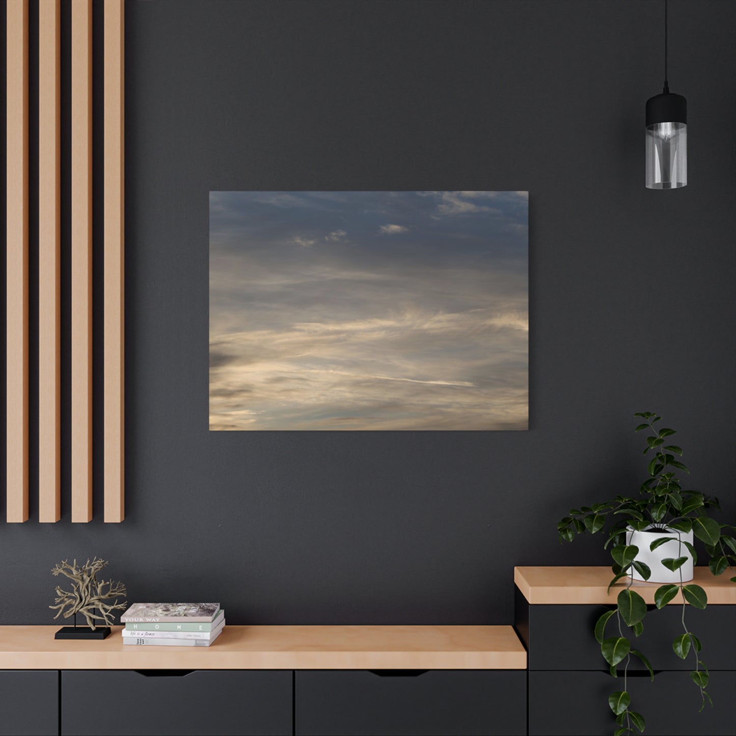 Echoes of Twilight - Unique Frameless Canvas Wall Art