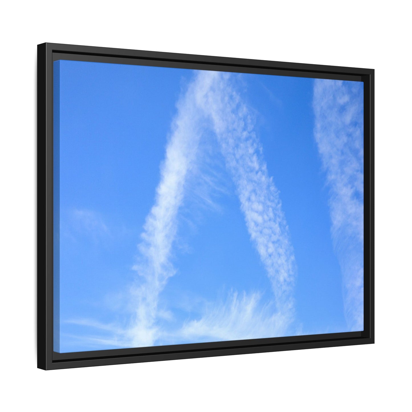 Skyward Whispers - Unique Stretched Canvas Wall Art