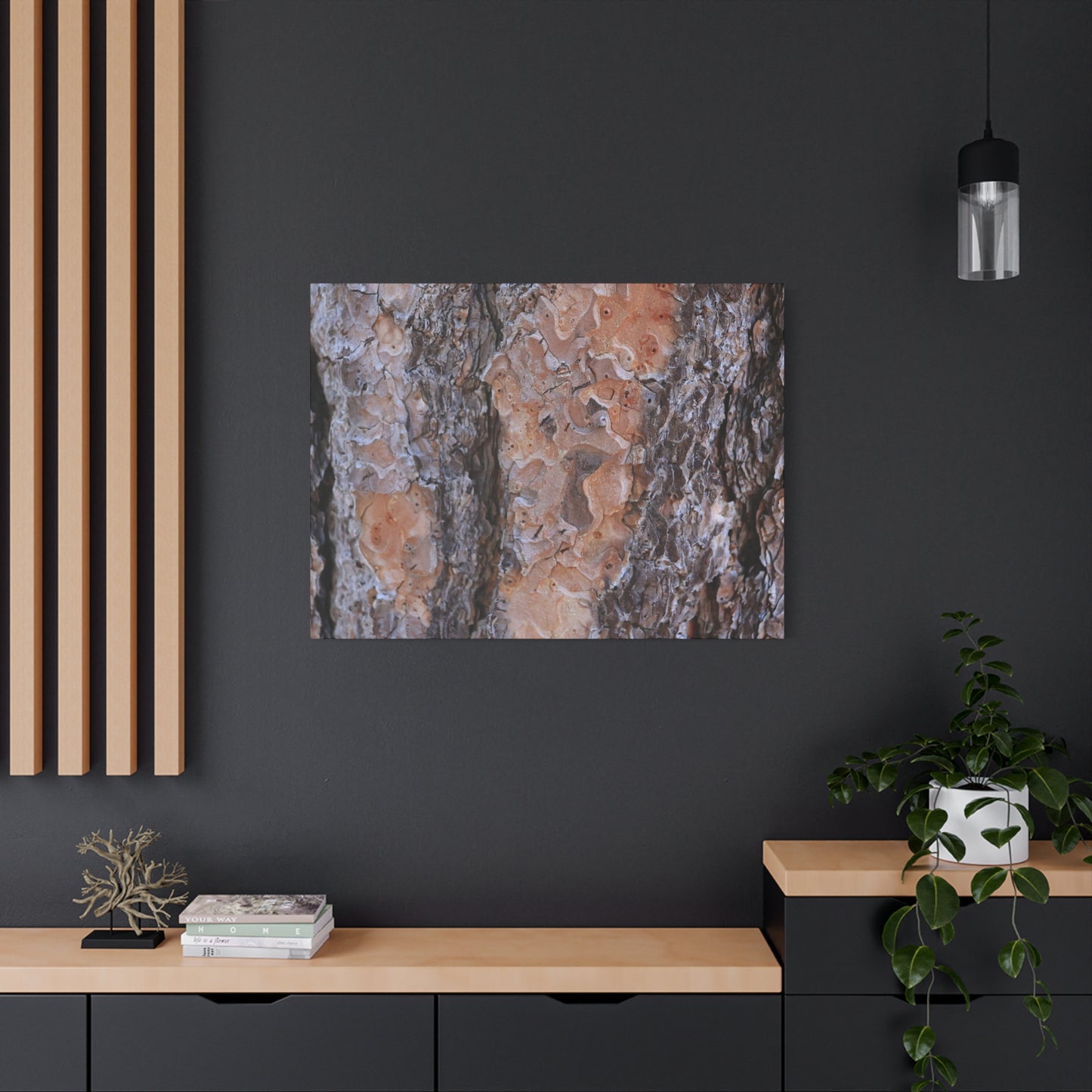 Terracotta Textures - Unique Frameless Canvas Wall Art