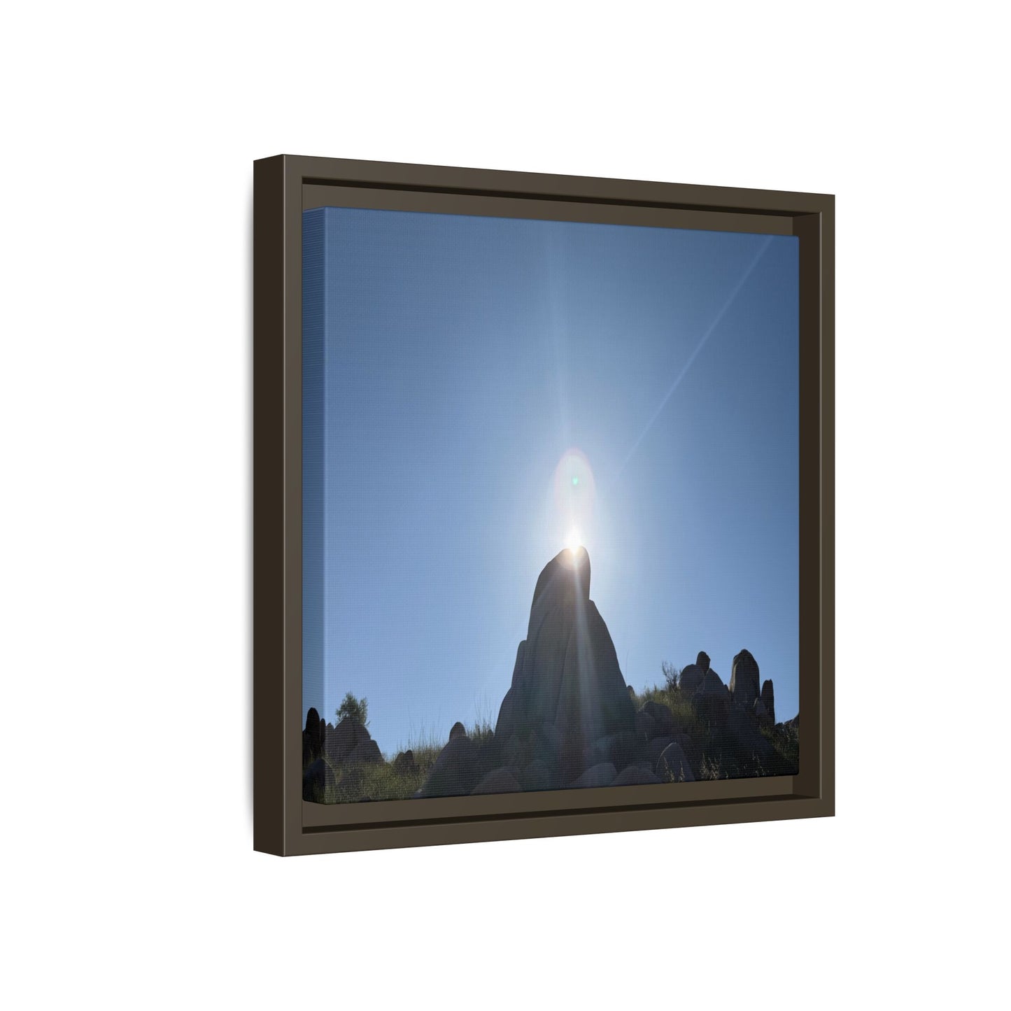 Sunburst - Unique Stretched Canvas Wall Art