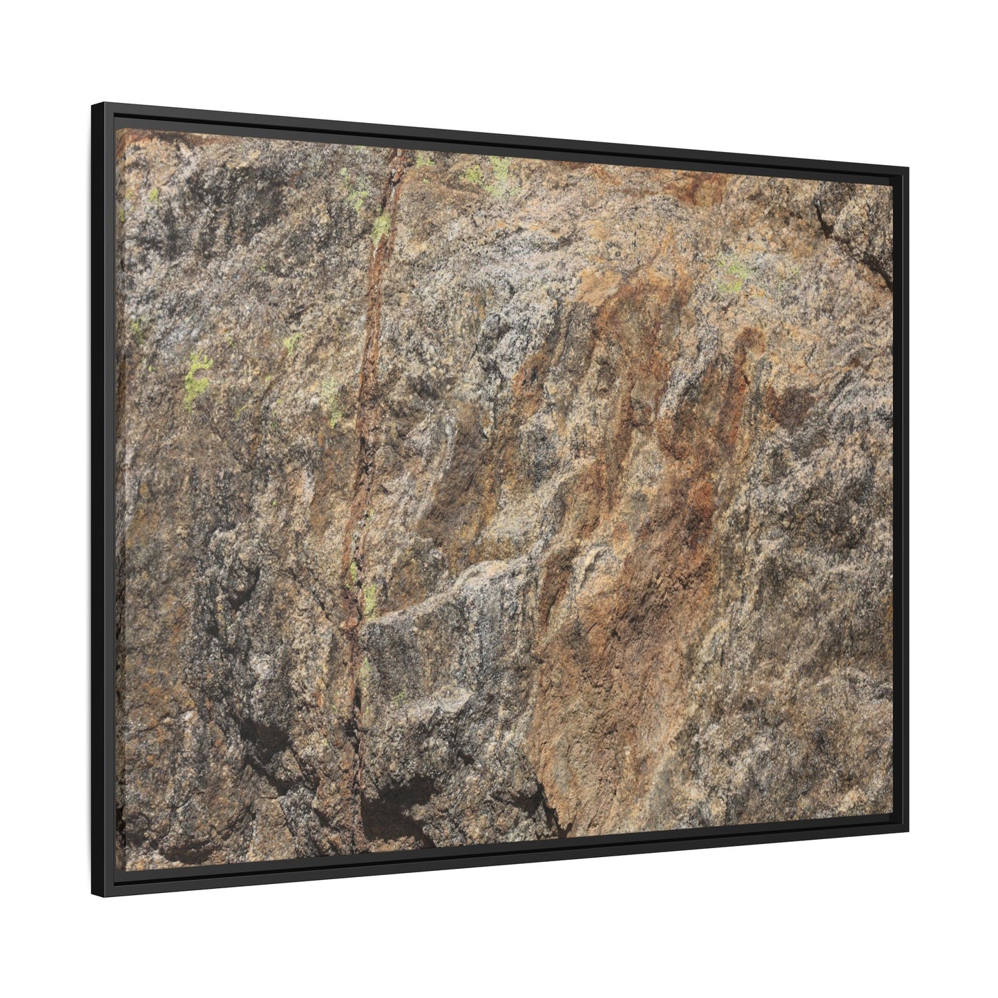 Weathered Rock Formation - Unique Stretched Canvas Wall Art