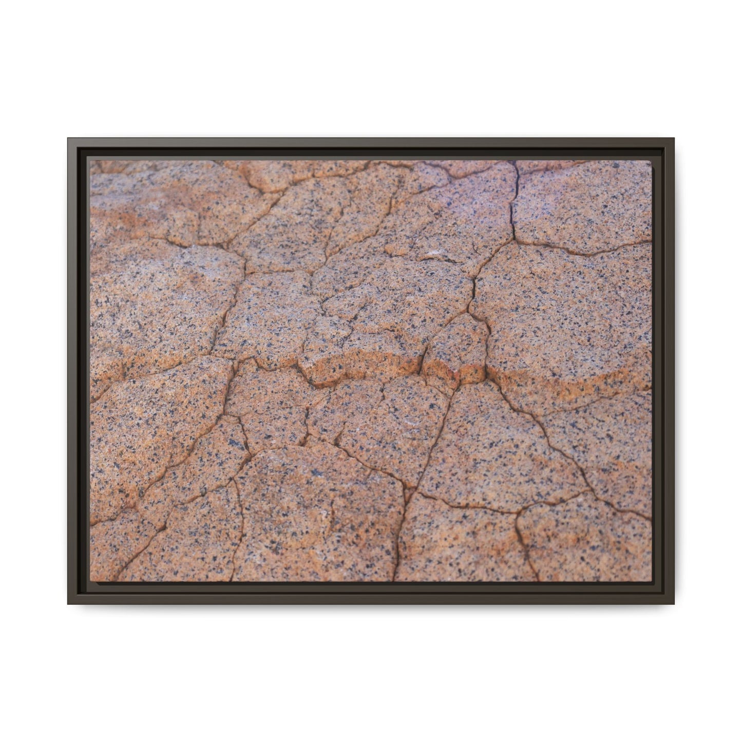 Fragmented Earth - Unique Stretched Canvas Wall Art