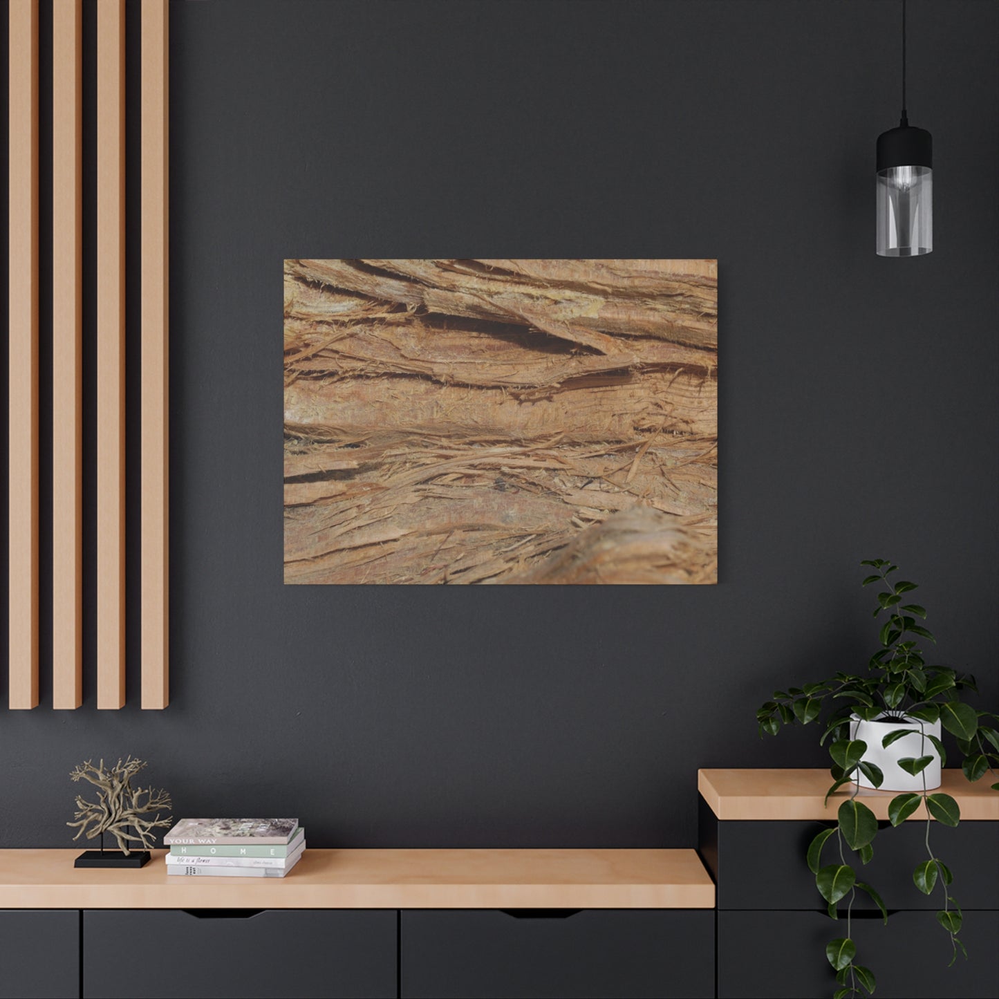 Layers of Memory - Unique Frameless Canvas Wall Art