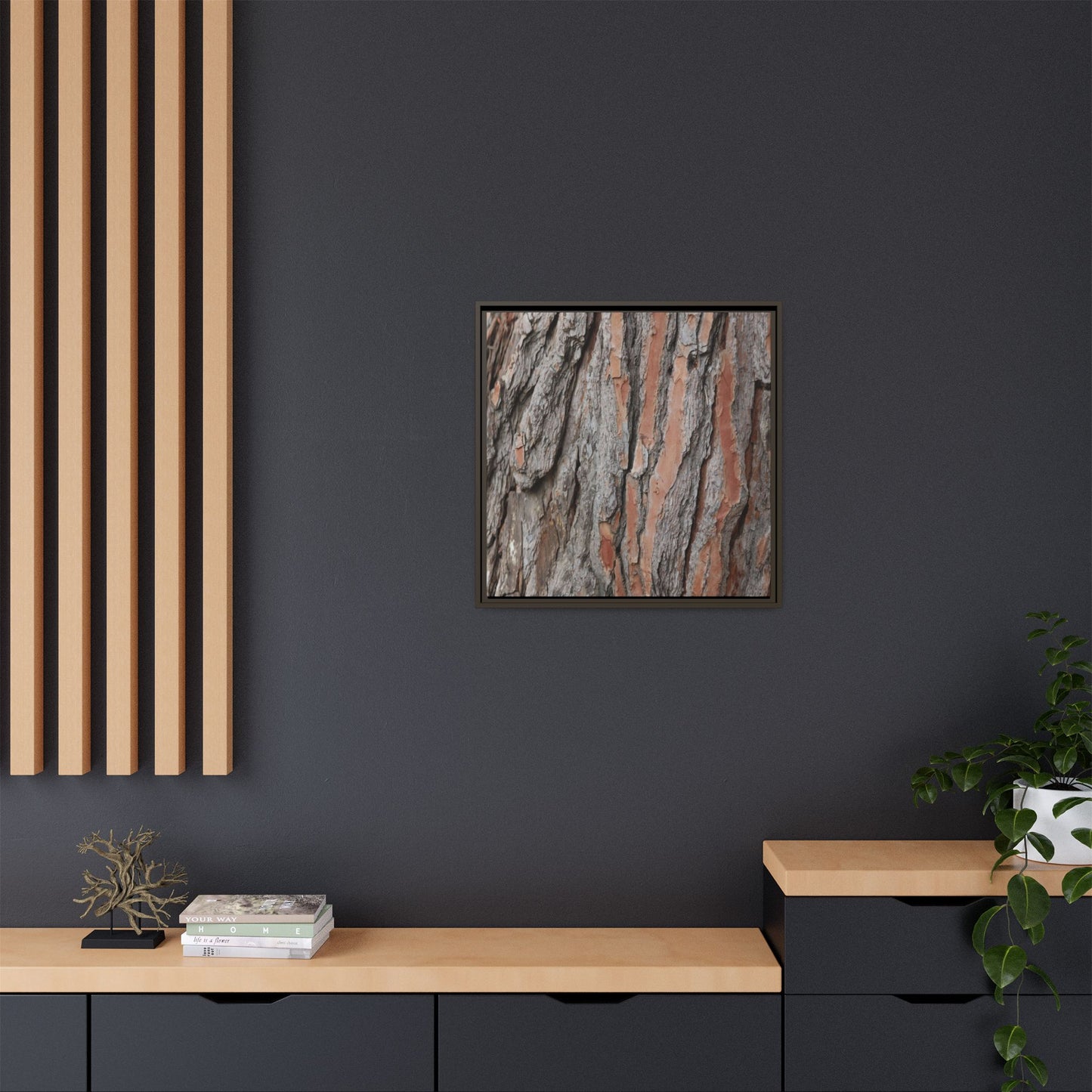 Woodland Layers - Unique Stretched Canvas Wall Art