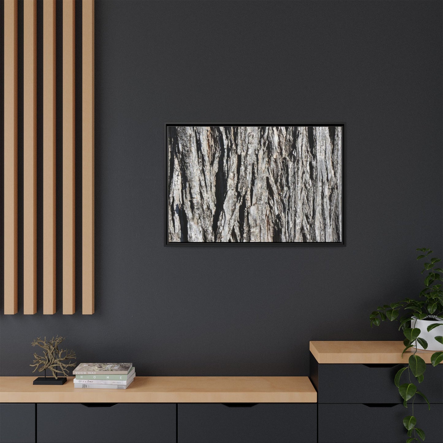 Nature's Abstract - Unique Stretched Canvas Wall Art