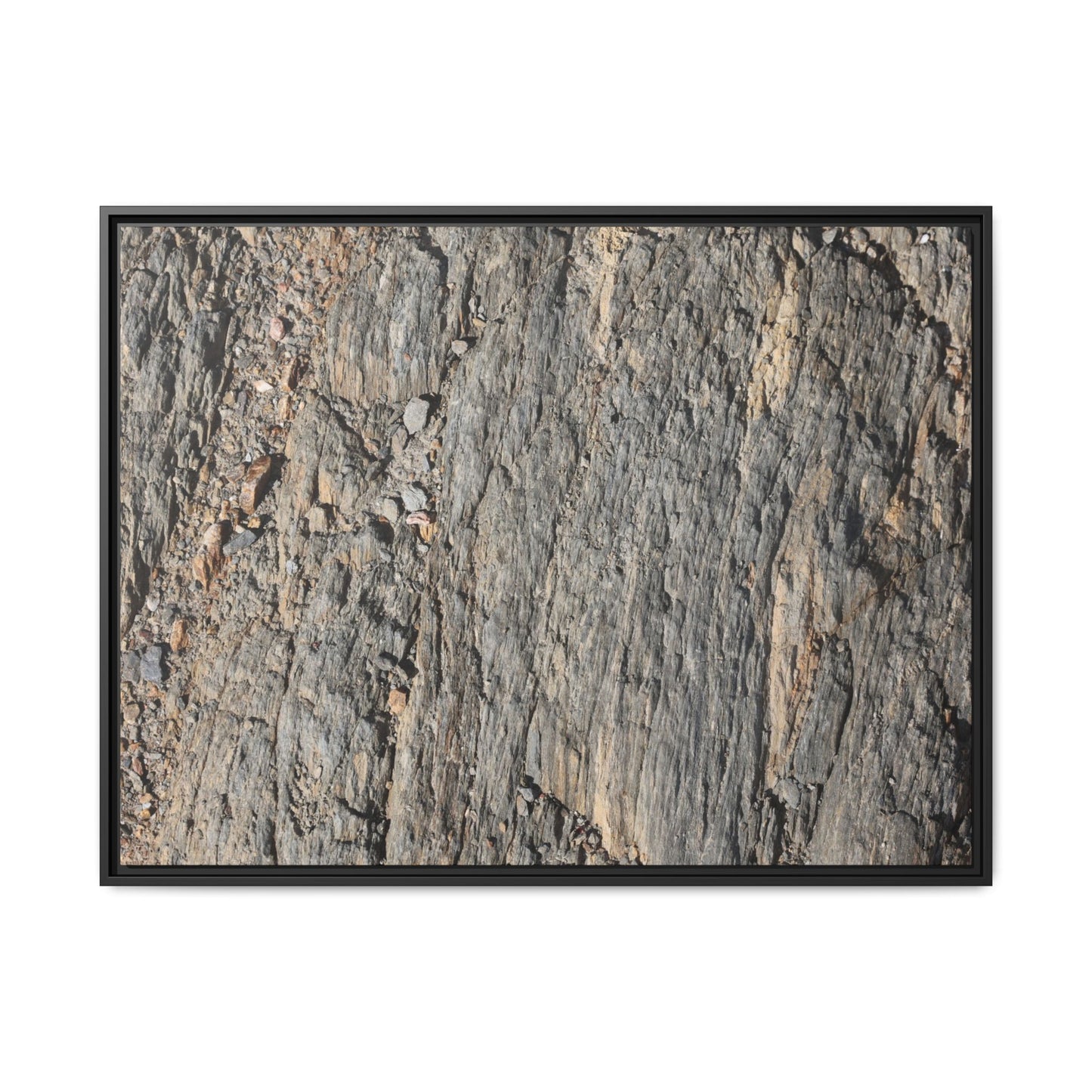 Textured Earth - Unique Stretched Canvas Wall Art