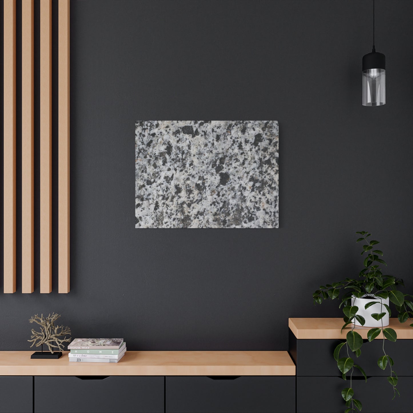Grainy Whispers - Unique Frameless Canvas Wall Art