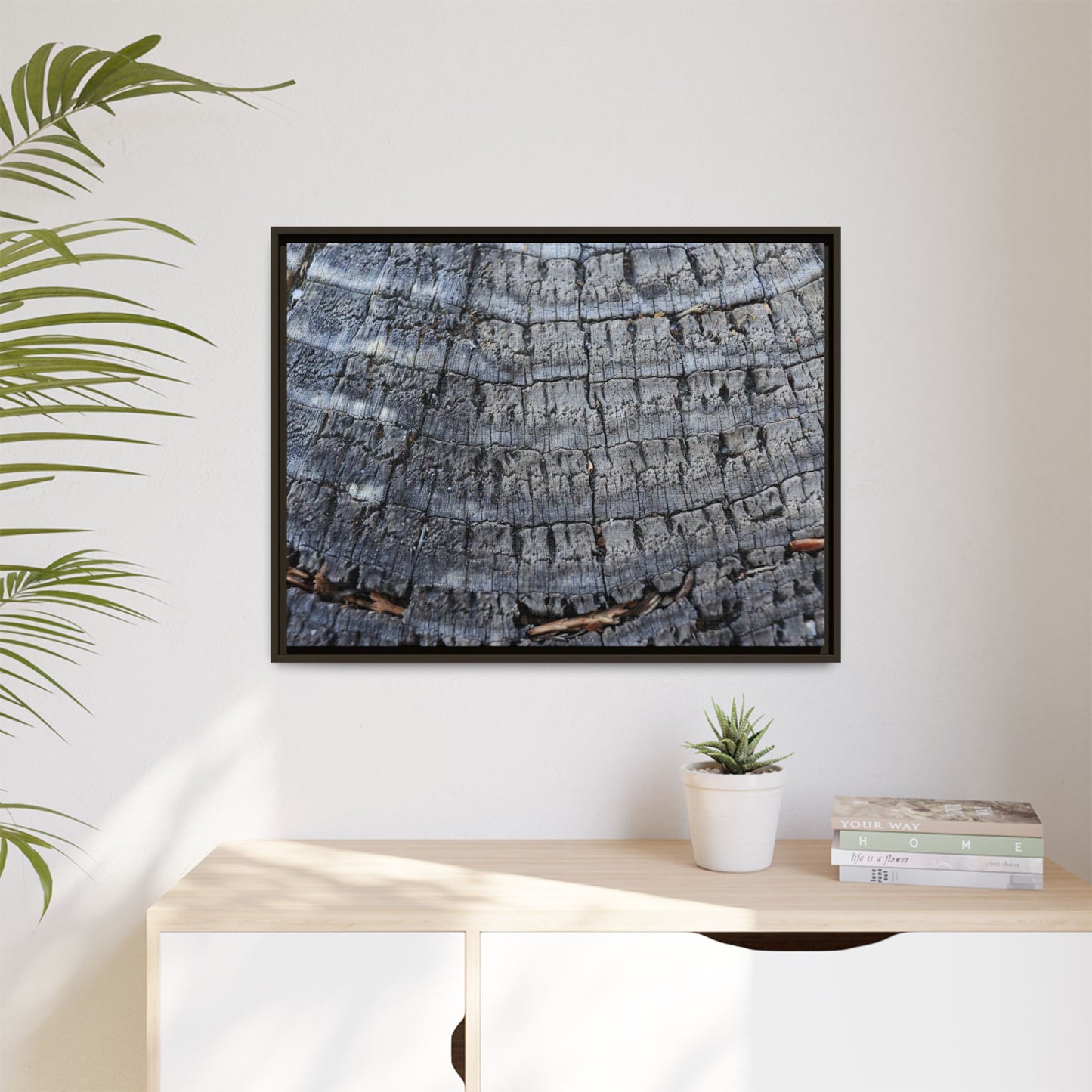 Charred Memories - Unique Stretched Canvas Wall Art
