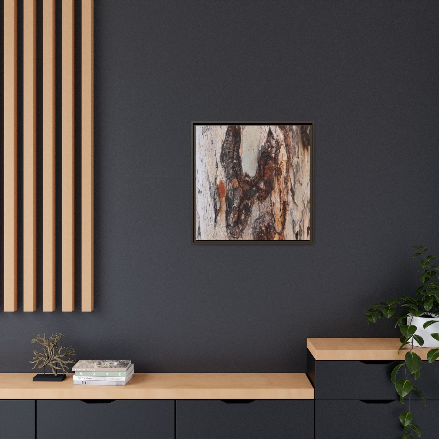 Texture of Time - Unique Stretched Canvas Wall Art